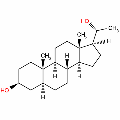 Allopregnandiol Structure,516-53-0Structure