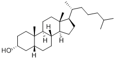 膽甾烷醇結(jié)構(gòu)式_516-92-7結(jié)構(gòu)式