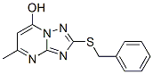 2-Benzylsulfanyl-5-methyl-[1,2,4]triazolo[1,5-a]pyrimidin-7-ol Structure,51646-33-4Structure