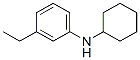 Benzenamine,n-cyclohexyl-3-ethyl-(9ci) Structure,516490-59-8Structure