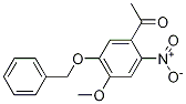 1-(5-(Benzyloxy)-4-methoxy-2-nitrophenyl)ethanone Structure,516526-40-2Structure