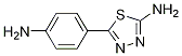 1,3,4-Thiadiazol-2-amine, 5-(4-aminophenyl)- Structure,51659-90-6Structure