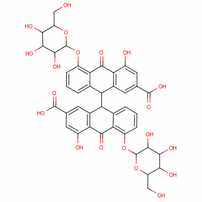 Sennosides Structure,517-43-1Structure