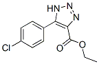 5-(4-Chlorophenyl)-1h-1,2,3-triazole-4-carboxylic acid ethyl ester Structure,51719-74-5Structure