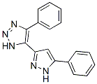 4-Phenyl-5-(5-phenyl-1h-pyrazol-3-yl)-1h-1,2,3-triazole Structure,51720-10-6Structure