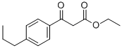 Ethyl 3-oxo-3-(4-propylphenyl)propanoate Structure,51725-84-9Structure