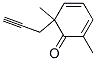 2,6-Dimethyl-2-(2-propynyl)-3,5-cyclohexadiene-1-one Structure,51738-14-8Structure