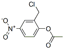 2-Acetoxy-5-nitrobenzyl chloride Structure,5174-32-3Structure