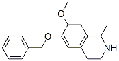 6-Benzyloxy-7-methoxy-1-methyl-1,2,3,4-tetrahydroisoquinoline Structure,51745-26-7Structure