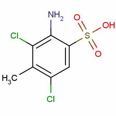 3-Amino-2,6-dichlorotoluene-4-sulphonic acid Structure,51750-32-4Structure