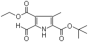 2-Tert-butyl 4-ethyl 5-formyl-3-methyl-1h-pyrrole-2,4-dicarboxylate Structure,517894-64-3Structure