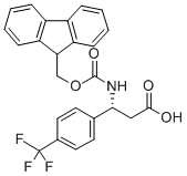 Fmoc-(r)-3-amino-3-(4-trifluoromethylphenyl)propionic acid Structure,517905-88-3Structure