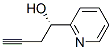 (1S)-1-(2-吡啶基)-3-丁炔-1-醇結(jié)構(gòu)式_517907-52-7結(jié)構(gòu)式