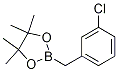 2-(3-Chlorobenzyl)-4,4, 5,5-tetramethyl-1,3,2-dioxaborolane Structure,517920-59-1Structure