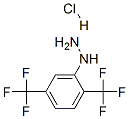 1-(2,5-Bis(trifluoromethyl)phenyl)hydrazine hydrochloride Structure,518057-67-5Structure