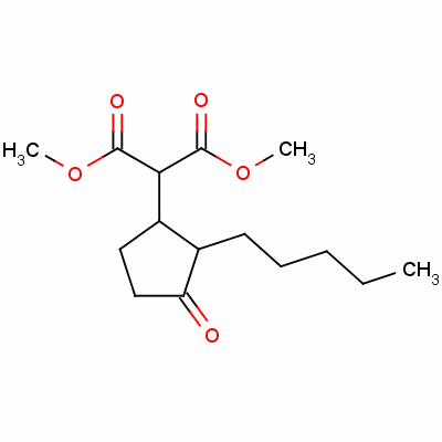 Dimethyl (3-oxo-2-pentylcyclopentyl)malonate Structure,51806-23-6Structure