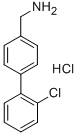 [4-(2-Chlorophenyl)phenyl]methylamine hydrochloride Structure,518357-42-1Structure