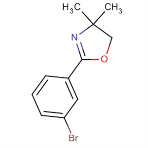 2-(3-Bromophenyl)-4,5-dihydro-4,4-dimethyloxazole Structure,51849-84-4Structure