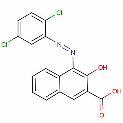 4-[(2,5-Dichlorophenyl)azo]-3-hydroxy-2-naphthoic acid Structure,51867-77-7Structure