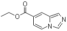 咪唑并[1,5-a]吡啶-7-羧酸乙酯結(jié)構(gòu)式_518979-75-4結(jié)構(gòu)式