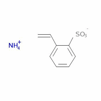 Ammonium vinylbenzenesulphonate Structure,51898-85-2Structure