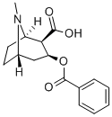 Benzoylecgonine Structure,519-09-5Structure