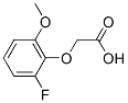 Acetic acid,(2-fluoro-6-methoxyphenoxy)-(9ci) Structure,519050-77-2Structure