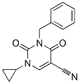 3-Benzyl-1-cyclopropyl-2,4-dioxo-1,2,3,4-tetrahydropyrimidine-5-carbonitrile Structure,519056-48-5Structure