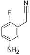 Benzeneacetonitrile,5-amino-2-fluoro-(9ci) Structure,519059-10-0Structure