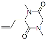 2,5-Piperazinedione,1,4-dimethyl-3-(2-propenyl)-(9ci) Structure,519141-21-0Structure