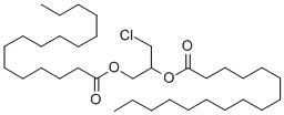 3-Chloro-1,2-propanediol dipalmitate standard Structure,51930-97-3Structure