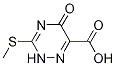 3-(Methylthio)-5-oxo-2,5-dihydro-1,2,4-triazine-6-carboxylic acid Structure,51942-84-8Structure