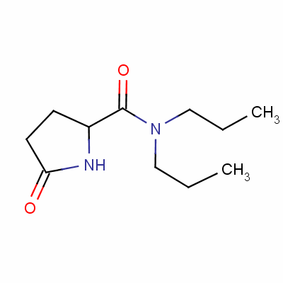 5-氧代-N,N-二丙基吡咯烷-2-羧酰胺結(jié)構(gòu)式_51959-84-3結(jié)構(gòu)式