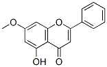 5-Hydroxy-7-methoxyflavone Structure,520-28-5Structure