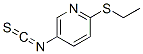 Pyridine,2-(ethylthio)-5-isothiocyanato- (9ci) Structure,52023-73-1Structure