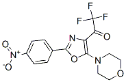 2,2,2-Trifluoro-1-[5-morpholino-2-(4-nitrophenyl )oxazol -4-yl ]ethanone Structure,52044-90-3Structure