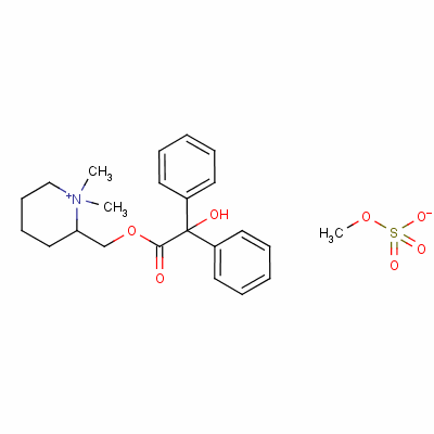 Bevonium metilsulfate Structure,5205-82-3Structure