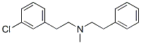 3-Chloro-n-methyl -n-(2-phenylethyl )benzeneethanamine Structure,52059-56-0Structure