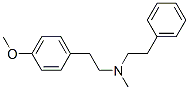 4-Methoxy-n-methyl -n-(2-phenylethyl )benzeneethanamine Structure,52059-57-1Structure