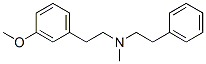 3-Methoxy-n-methyl -n-(2-phenylethyl )benzeneethanamine Structure,52059-58-2Structure