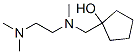 Cyclopentanol ,1-[[[2-(dimethylamino)ethyl ]methylamino]methyl ]- (9ci) Structure,52065-65-3Structure