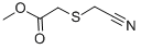 Methyl 2-[(cyanomethyl)thio]acetate Structure,52069-53-1Structure