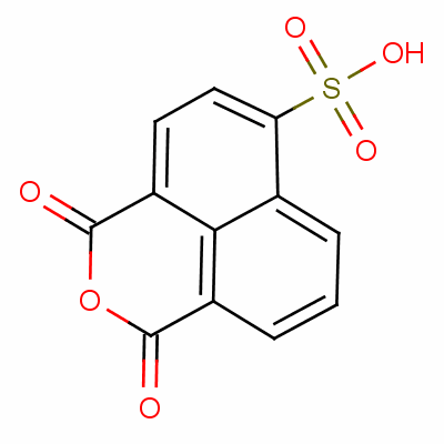 1,3-Dioxo-1h,3h-naphtho[1,8-cd]pyran-6-sulphonic acid Structure,52083-12-2Structure