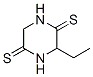 2,5-Piperazinedithione,3-ethyl-(9ci) Structure,52092-41-8Structure