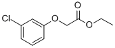 (3-Chlorophenoxy) acetic acid ethyl ester Structure,52094-98-1Structure