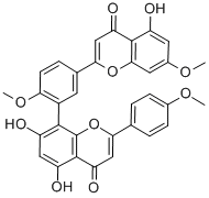 Sciadopitysin Structure,521-34-6Structure