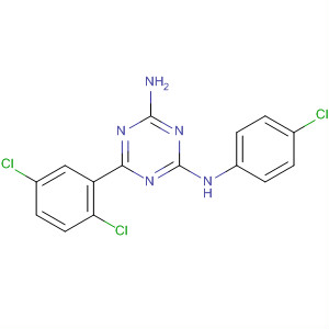 6-(2,5-Dichlorophenyl)-n-(4-chlorophenyl)-[1,3,5]triazine-2,4-diamine Structure,521064-25-5Structure