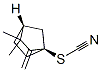 (1R,4r)-3,3-dimethyl-2-methylenebicyclo[2.2.1]hept-1-yl thiocyanate Structure,521068-33-7Structure