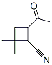 Cyclobutanecarbonitrile,4-acetyl-2,2-dimethyl-(9ci) Structure,52113-91-4Structure