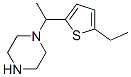 Piperazine,1-[1-(5-ethyl-2-thienyl)ethyl ]-(9ci) Structure,521264-73-3Structure